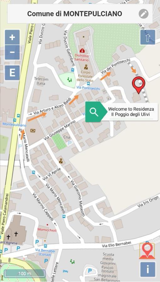Residenza Al Poggio Degli Ulivi Villa Montepulciano Stazione Buitenkant foto